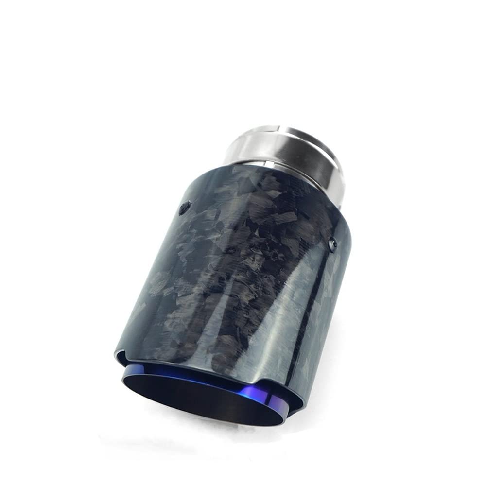 Buy Car Exhaust Tips Muffler Universal Stainless Blue Exhaust Mufflers