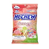 HI-CHEW Dessert Mix, 6 Bags, 3oz Each - Apple, Key Lime Pie, Strawberry Ice Cream - Unique Fun Soft & Chewy Candy - Immensely Creamy Fruity Candy Flavors - Individually Wrapped for Sharing