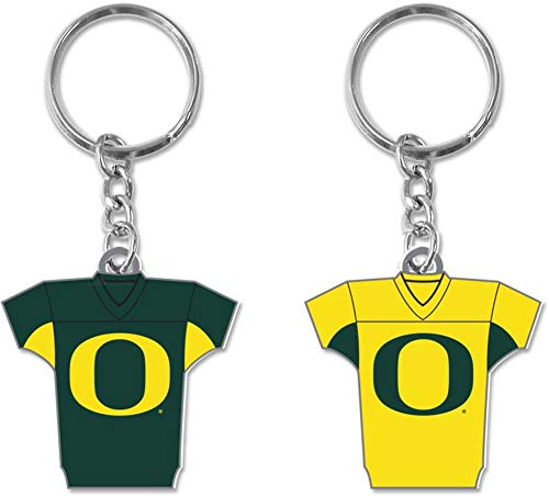 aminco University of Oregon 2-Sided Jersey Keychain