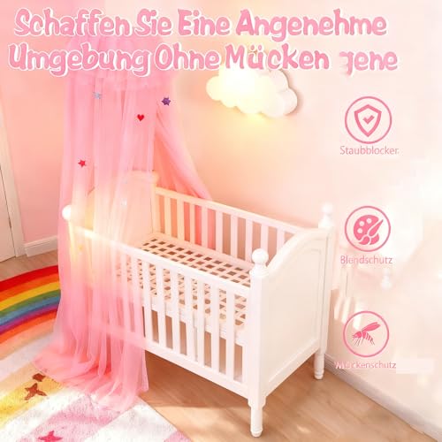 Lit d'appoint pour bébé protégé par un ciel de lit doux