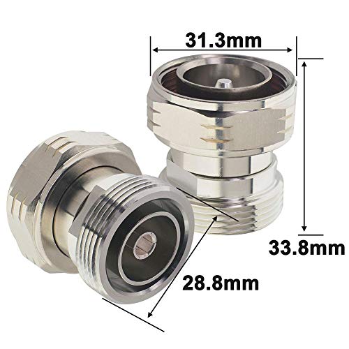 Adaptador onelinkmore 7/16 DIN macho a hembra L29 miniatura 3