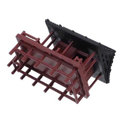 Abaodam Padiglione Angolare per Bonsai e Acquari Decorazione Paesaggistica Miniatura con Artistici Compatto per Terrari e