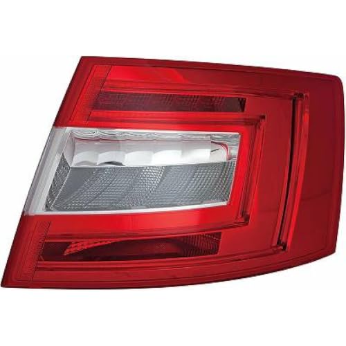 Feu arrière droit Skoda OCTAVIA III 2013-2017 sans platine pour éviter la contre-visite