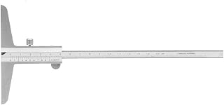 QANYEGN 1 Piece Stainless Steel Depth Vernier Calipers, Industrial Accurate Measuring Tools, Slide Calipers Measuring Tools for Machining(0-150mm)