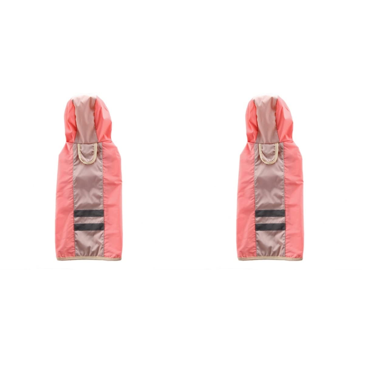 Manteau de pluie réfléchissant chien XL rose imperméable ajustement précis