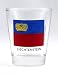 Liechtenstein Flag Shot Glass