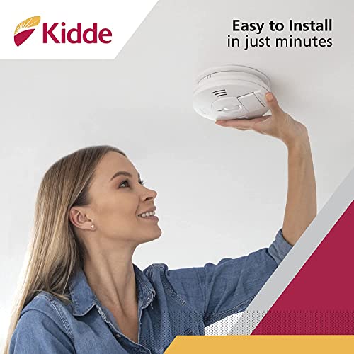 Kidde Smoke & Carbon Monoxide Detector, Hardwired Interconnect, Combination Smoke & Co Alarm With Battery Backup, Voice Alerts #TOP6