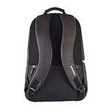 Gear Classic Anti Theft Faux Leather 18 inch 48 cms Brown Laptop Backpack (LBPCLSLTH0201)