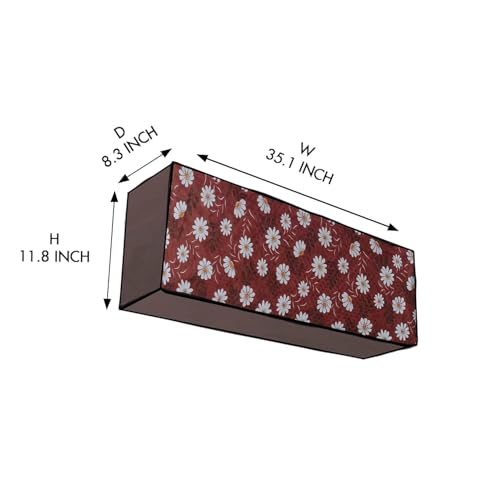 Image of THE LION'S SHARE Air Conditioning Dust Cover Folding Designer Ac Cover for Indoor Split Ac 1.5 ton -TLS-01