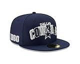 Liga: NFL New Era NFL Dallas Cowboys Authentic 2019 Sideline 59FIFTY Home Cap, Größe :7 3/8