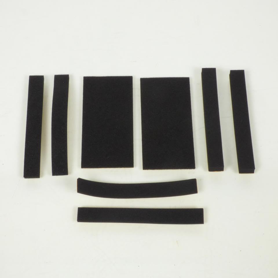 Adhesivo de fijación de batería en caucho EPDM de 52x110mm pack de 8 piezas