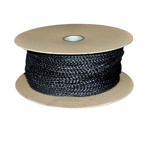 Black Wood Stove Door Gasket Spool - 5/8" Rope x 65'