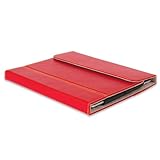 iSound Leather Portfolio Case for iPad 2G/3G/4G (red)