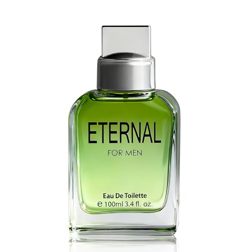 Image of ETERNAL-for men, Men's Cologne Gift, Long Lasting EDP, Aura of Elitism & Modern Style, Perfume for Business, Commute and Casual Use, 3.4 Fl Oz