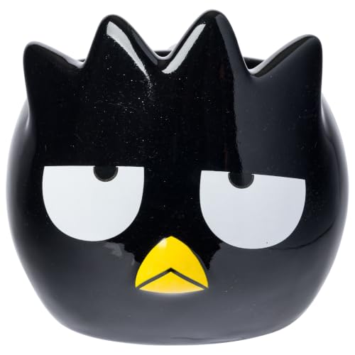 Image of Silver Buffalo Sanrio Hello Kitty and Badtz-Maru, 3D Sculpted Mug, 20oz | Hello Kitty and Friends, Ceramic, 0.59 Liters