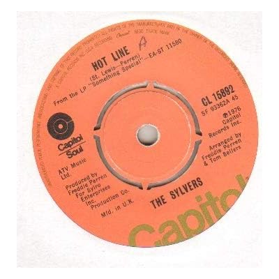 SYLVERS - HOT LINE - 7 inch vinyl / 45