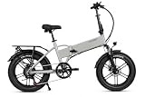 CLOOT Bicicleta Eléctrica Plegable Metro 4.0 Fat 20x4 120 km 250W