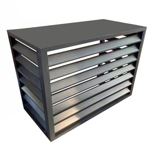 Cerca para ocultar el aire acondicionado con material exterior premium