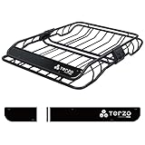 Terzo テルッツォ (by PIAA) ルーフラック 1個入 【ルーフバスケット Styleシリーズ】 Smart style (スマートスタイル) レギュラー + デザインパネル(整流板)ライン柄のセット EA319+EA322A