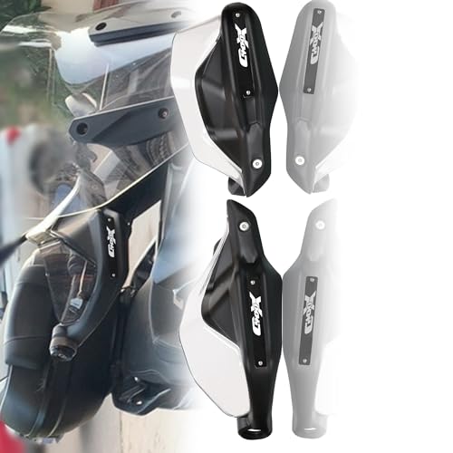 Bouclier protection C400X antichoc avec pare-brise et protège-mains intégrés