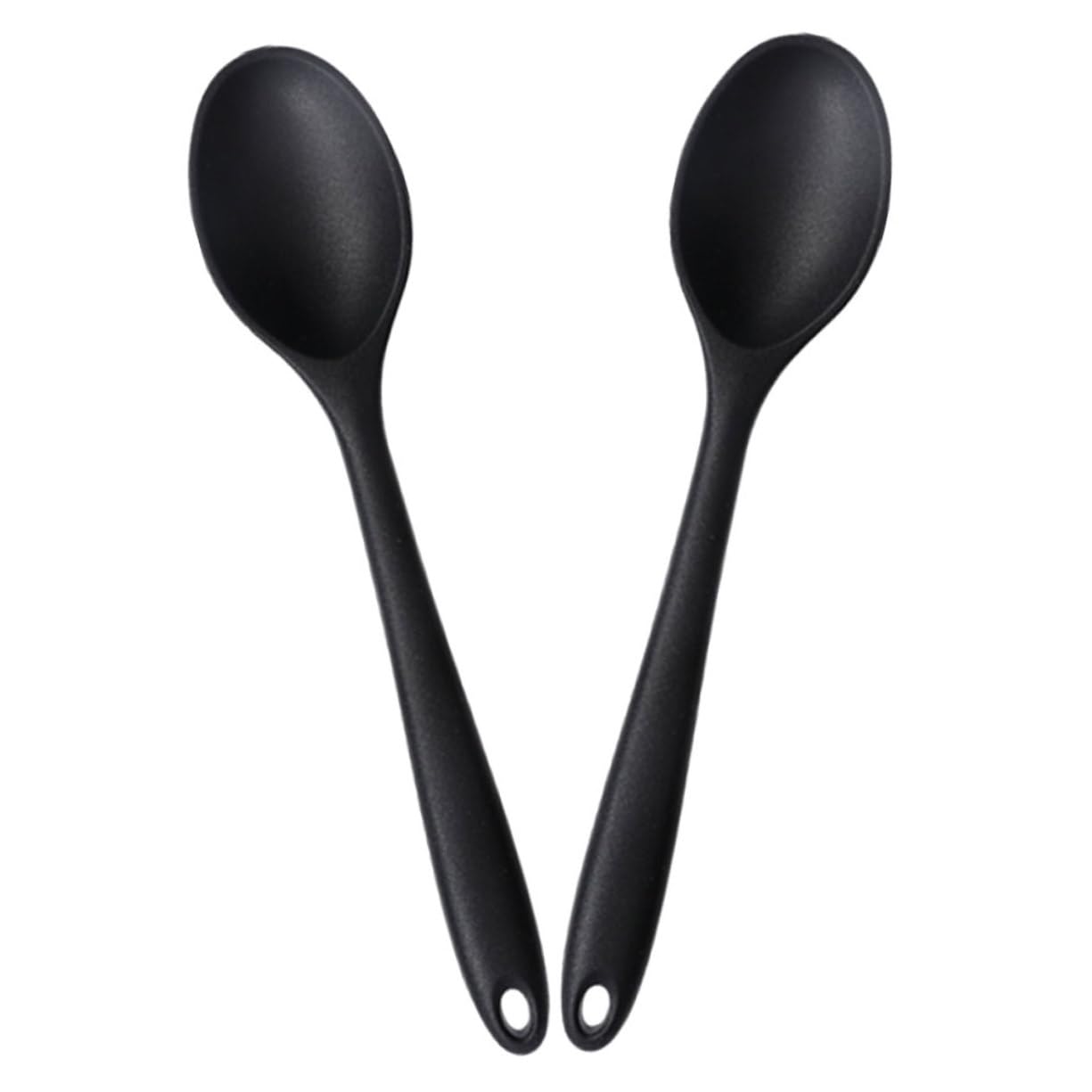 Garneck Set Di 5 Cucchiai Da Cucina in Silicone Stile Cinese Per Mescolare E Mescolare Utensili Da Cucina Per Zuppa Di Grandi Dimensioni 2 Pezzi * 5