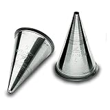 De uso profesional Lacor - 68908 - Pack 6 Boquilla Redonda Inox 8cm