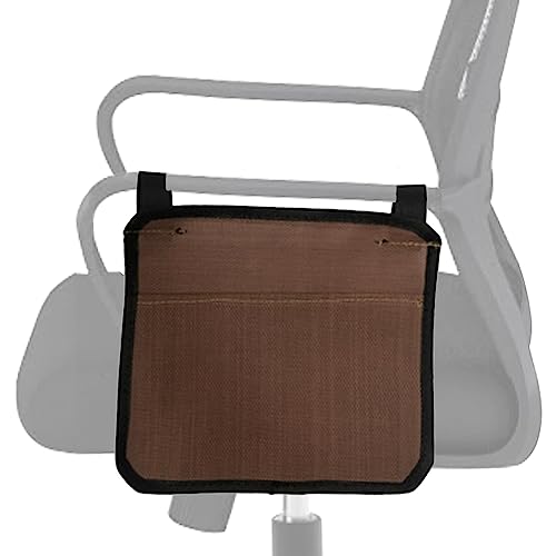 EEYZD Borsa per Appendere Il Bracciolo della Sedia, Custodia Laterale per Sedia A Rotelle, Custodia per Poltrona Reclinabile, Sedia A Rotelle, Sedia da Spiaggia, Sedia da Ufficio, Comodino,caffè
