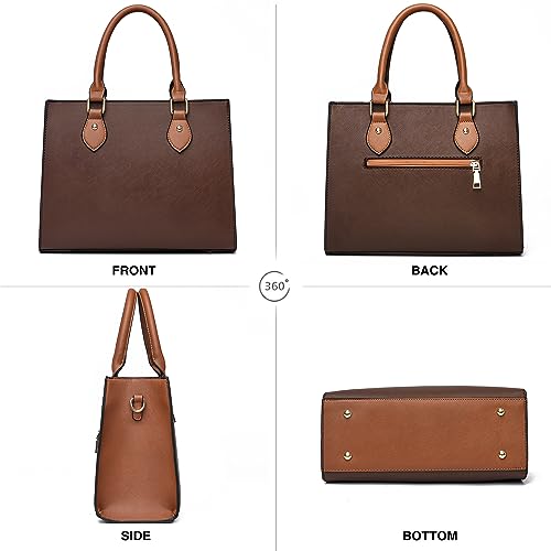 CHICAROUSAL Crossbody Purses and Handbags for Women PU Leather Tote Top Handle Satchel Shoulder Bags