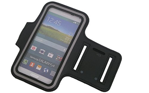 K-S-Trade Étui Néoprène pour Wiko Ufeel Compatible avec Wiko Ufeel Monter Néoprène Brassard Jogging Case Cover Housse Protection Étui Couvercle Pochette...