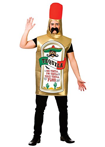 Struts Fancy Dress Botella de Tequila Adulto Disfraz
