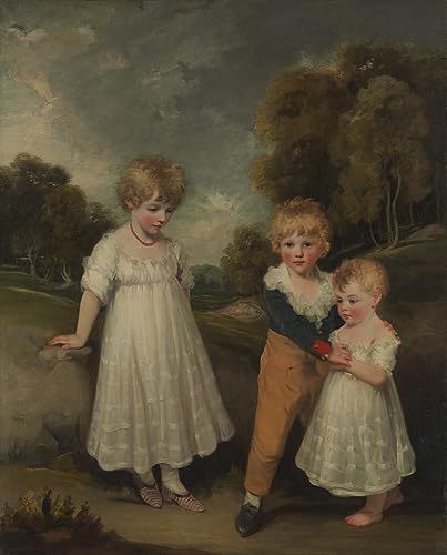 Affiche toile Hoppner pour décoración mural salon portrait classique 60x90cm