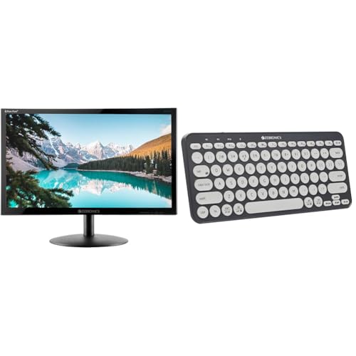 Image of ZEBRONICS Zeb-V19Hd 18.5 Inch (46.99 Cm) Led Monitor with Supporting Hdmi, Vga Input, Hd 1366 X 768