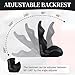 WIILAYOK 2 Pack Racing Seats, PVC Leather Universal Bucket Seats Pair with Dual Lock Sliders for Front-Back Adjustment - Automotive Racing Seats Pair for Cars