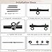 Spreader Bar Sex Toys BDSM Bondage Restraints with Handcuffs Ankle Cuffs for Couples Adults SM Games Adjustable 22-36 Inch