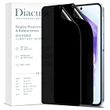 DIACUBE For Samsung Galaxy A55 27° Privacy Screen Protector [2-PACK] 6H Anti-Spy PET Film, Scratch Resistant, Easy Installation w/ Alignment Jig [!] Galaxy A series with optical fingerprint sensors do not support fingerprint unlocking with a privacy film on