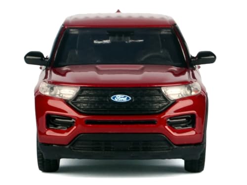 Motormax 2023 Ford Explorer Red Metallic Timeless Legends Series 1/43 miniatura 1