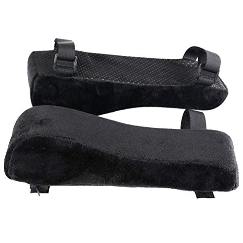 BESPORTBLE, 1 par de almofada para apoio de braço para cadeira de escritório, almofada de apoio para