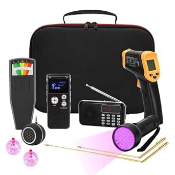 11 Pcs Ghost Hunting Equipment Kit, All-in-One Paranormal Research Tools