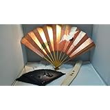 COOl JAPAN 古扇子 鶴亀デザイン 寿 上質 桐箱入 京扇子 2枚