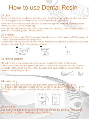 Antinsky 704966613129 Castable Jewellery Resin For Dlp Lcd Uv-Curing 405Nm Resin 3D Printer High Wax 80% Easy To Print Use And Burn High Resolution Making Jewelries And Metal Parts Purple 500G thumb #2