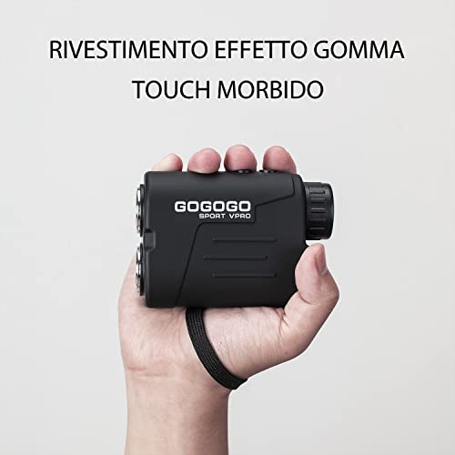 Gogogo Sport Vpro Telemetro Golf 650 Iarde con