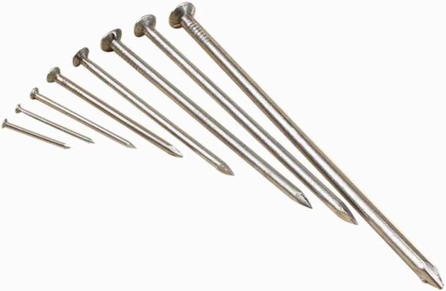 Pin Head Nails, floorboard Nails, Iron Nails/ Woodworking Nails/ Household Round Nails/ Foreign Nails /0.5KG-30mm 0.5KG (Color : 25mm 0.5kg) (Color : 50mm 0.5kg)