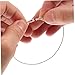 Housoutil 200pcs Tag Fasteners Label Twine Clothing Hanging String Push-pin Style No Tool Needed for Craft Show Jewelry Tags