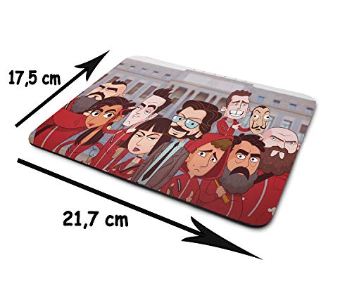 Preisvergleich Produktbild Mousepad LA CASA DE Papel
