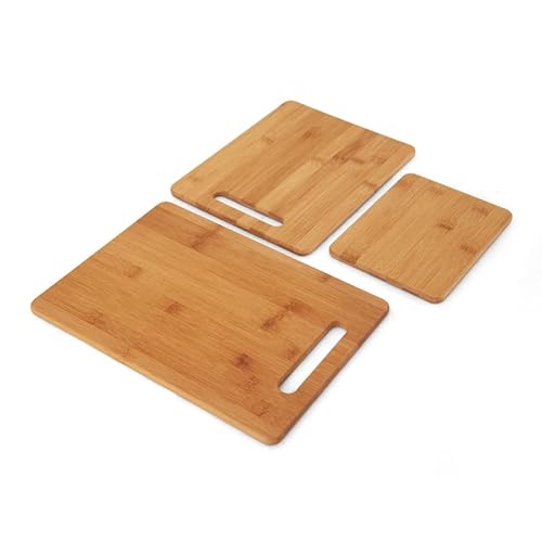 Kit de tábua de corte Farberware, bambu, 3 tamanhos