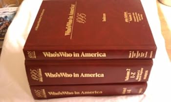 Hardcover Who's Who in America 1995 Book