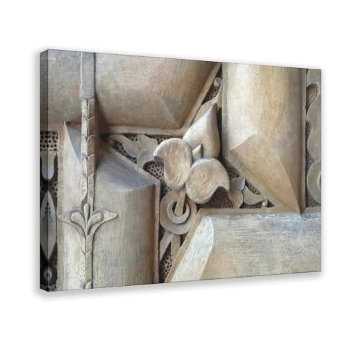 Tableau mosquée historique Difriy : une décoration murale zen pour votre chambre à coucher