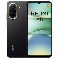XIAOMI Redmi A5 Smartphone, 3+64GB, Black, Superklare 32MP AI-Kamera, 5200mAh Akku, Leistungsstarker Octa-Core-Prozessor, Immersives 6,88″ 120Hz Display