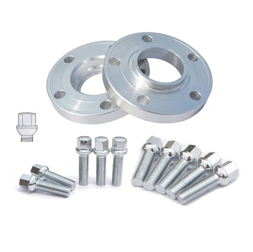 Spacer de roue pour Benz alésage 66.6 élargisseur de voie argenté haute précision