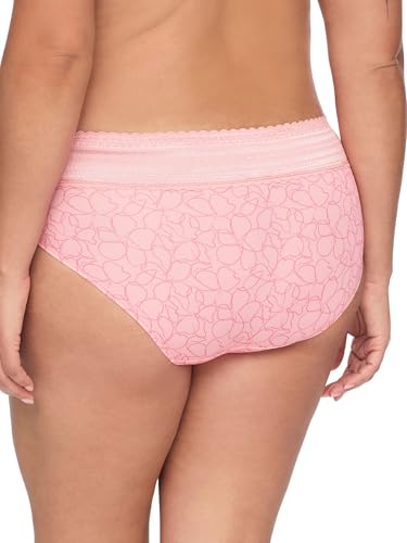 Image of Warner's womens No Pinching No Problems Dig-free Comfort Waist With Lace Microfiber Hipster 5609j